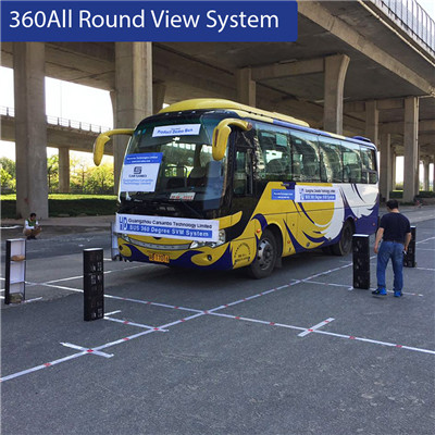 360-degree panoramic four-way vehicle control system