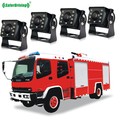 Fire truck monitoring video system